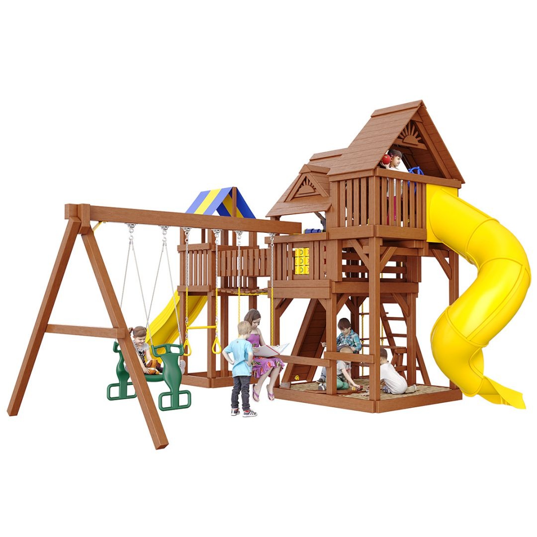 Детский игровой комплекс New Sunrise Форт Де Люкс-2